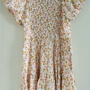 Aqua fully lined sweetheart neck mini sundress